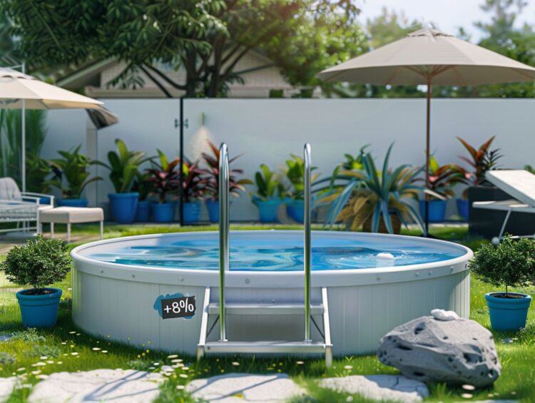 basen nie powinien stać bezpośrednio na ziemi!