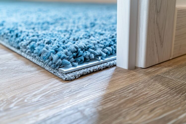 Brak dylatacji w podłodze w drzwiach