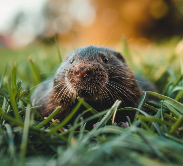 kret w trawniku to spory kłopot