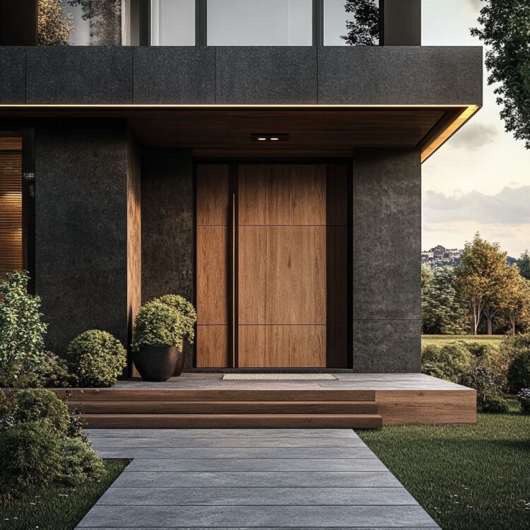 drzwi wejściowe drewniane - piękne i ciepłe