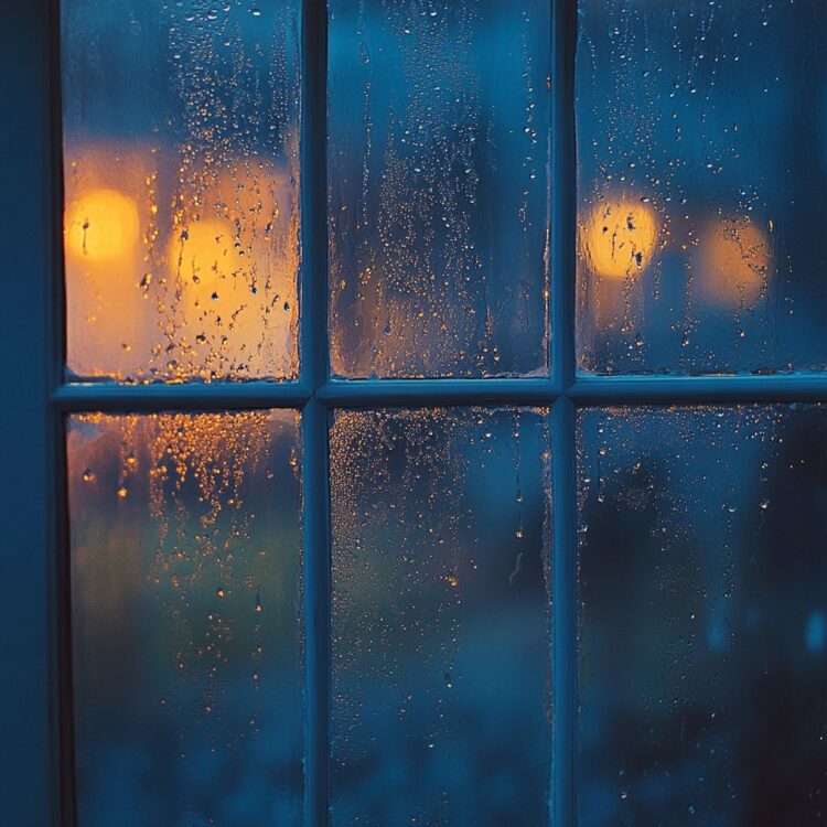 kropelki wody na oknach to pierwszy objaw słabej wentylacji w domu