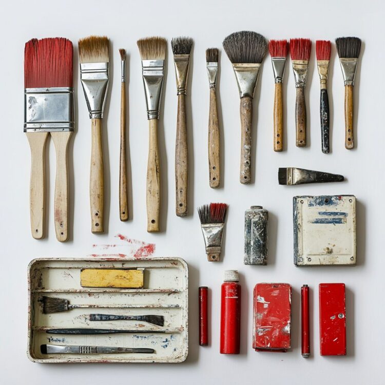 odpowiednie pędzle i wałki to podstawa do idealnego malowania