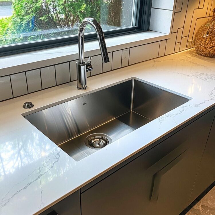 zlewozmywak jednokomorowy w kuchni