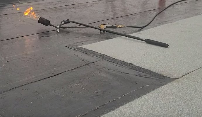 palnik gazowy do podgrzeania papy termozgrzewalnej